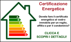 certificazione energetica